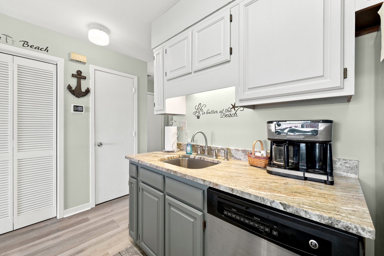 Char’s Cozy Condo | Kitchen and Coffee Maker