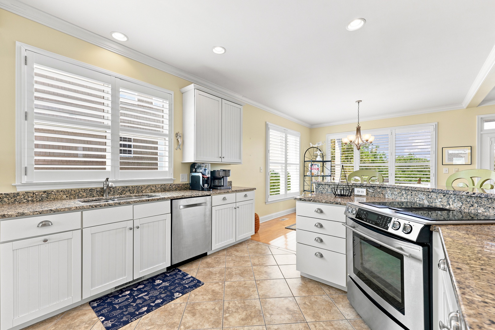 Blue Chair Stays | Kitchen