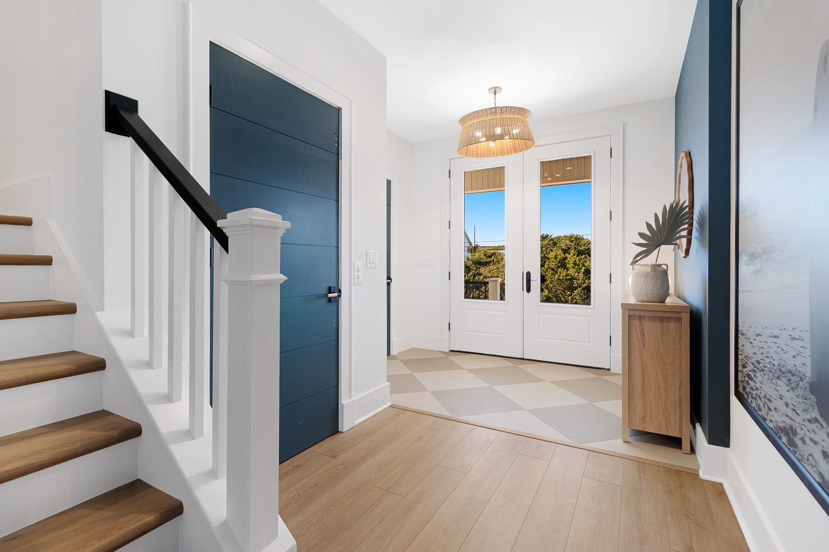 Sea Spray West | Entryway and Staircase