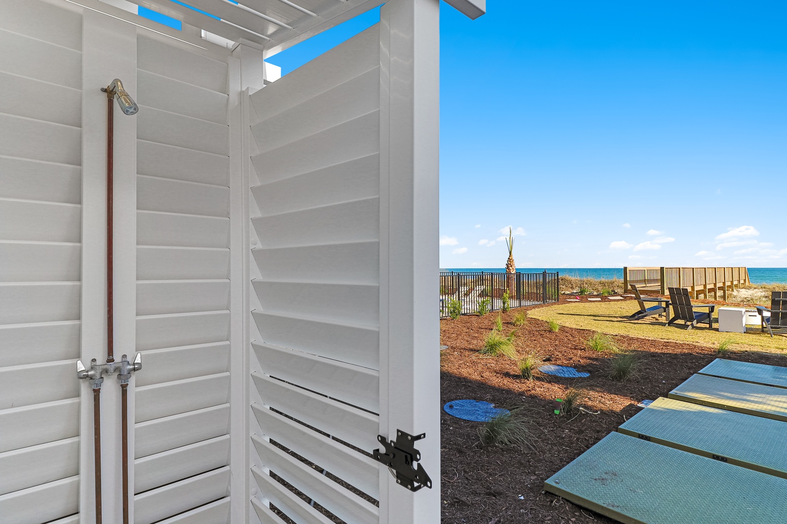 Sea Spray West | Outdoor Shower and Beach Path