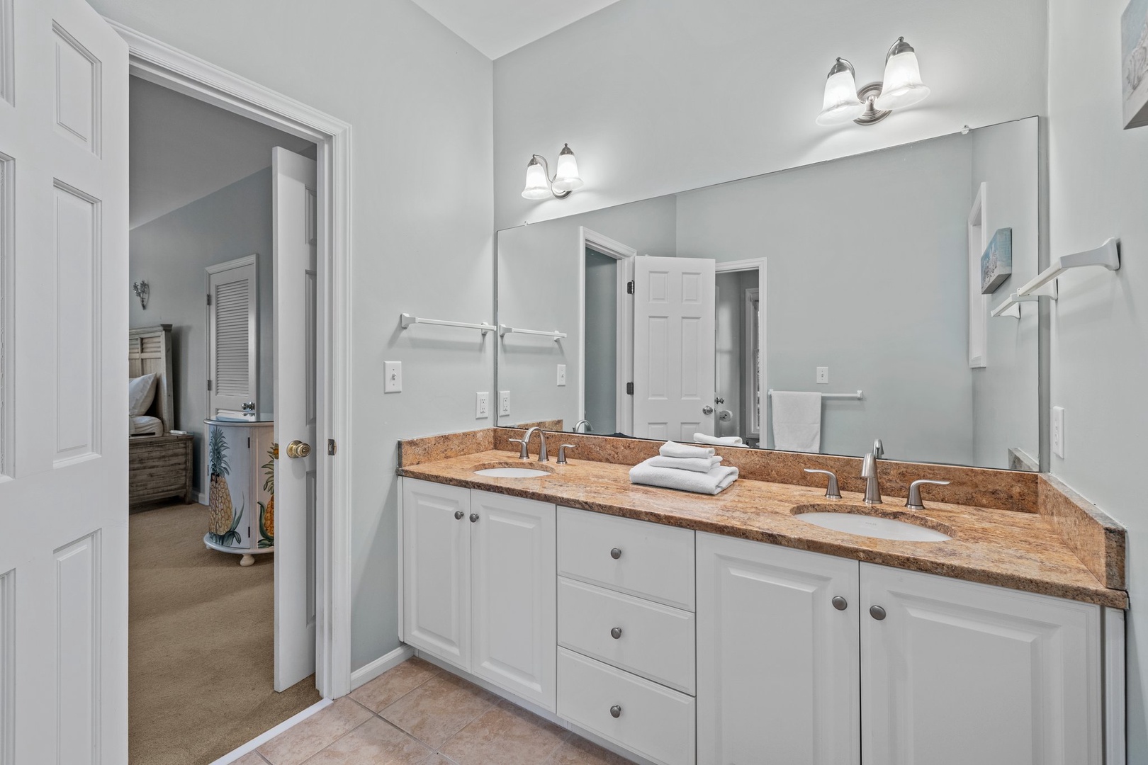 Shared bathroom