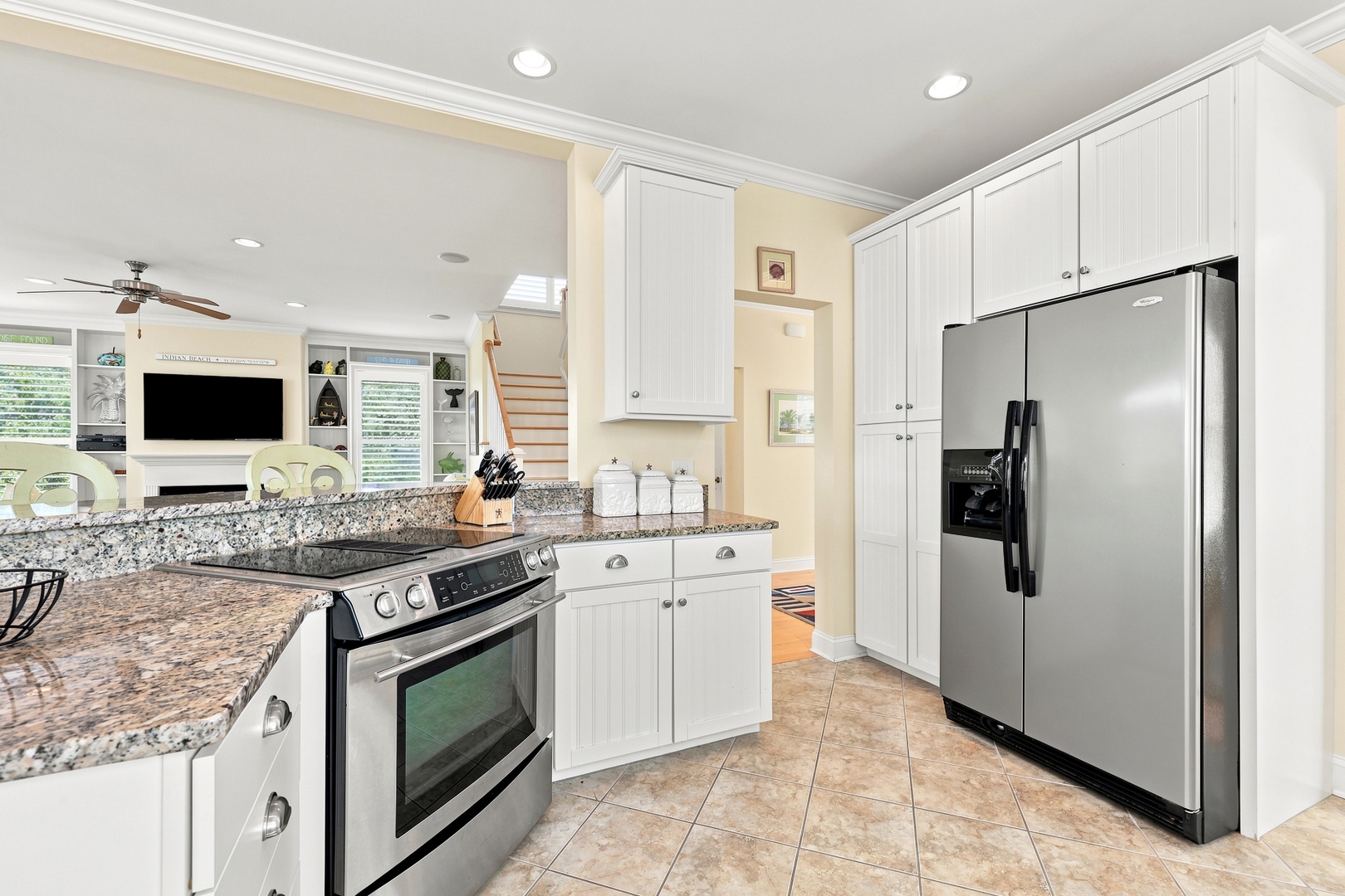 Blue Chair Stays | Kitchen