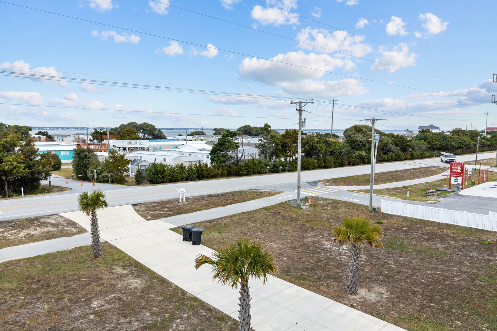 Soundview Deck off Kitchen