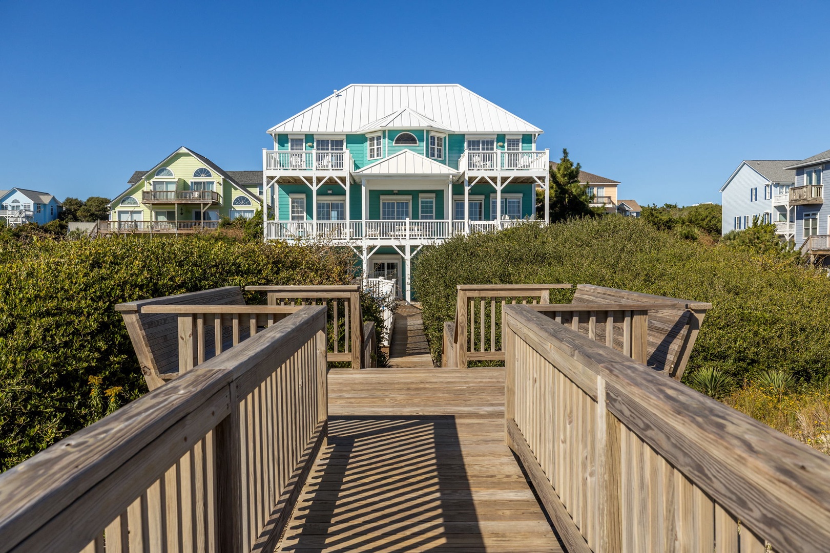 Beach View of the House