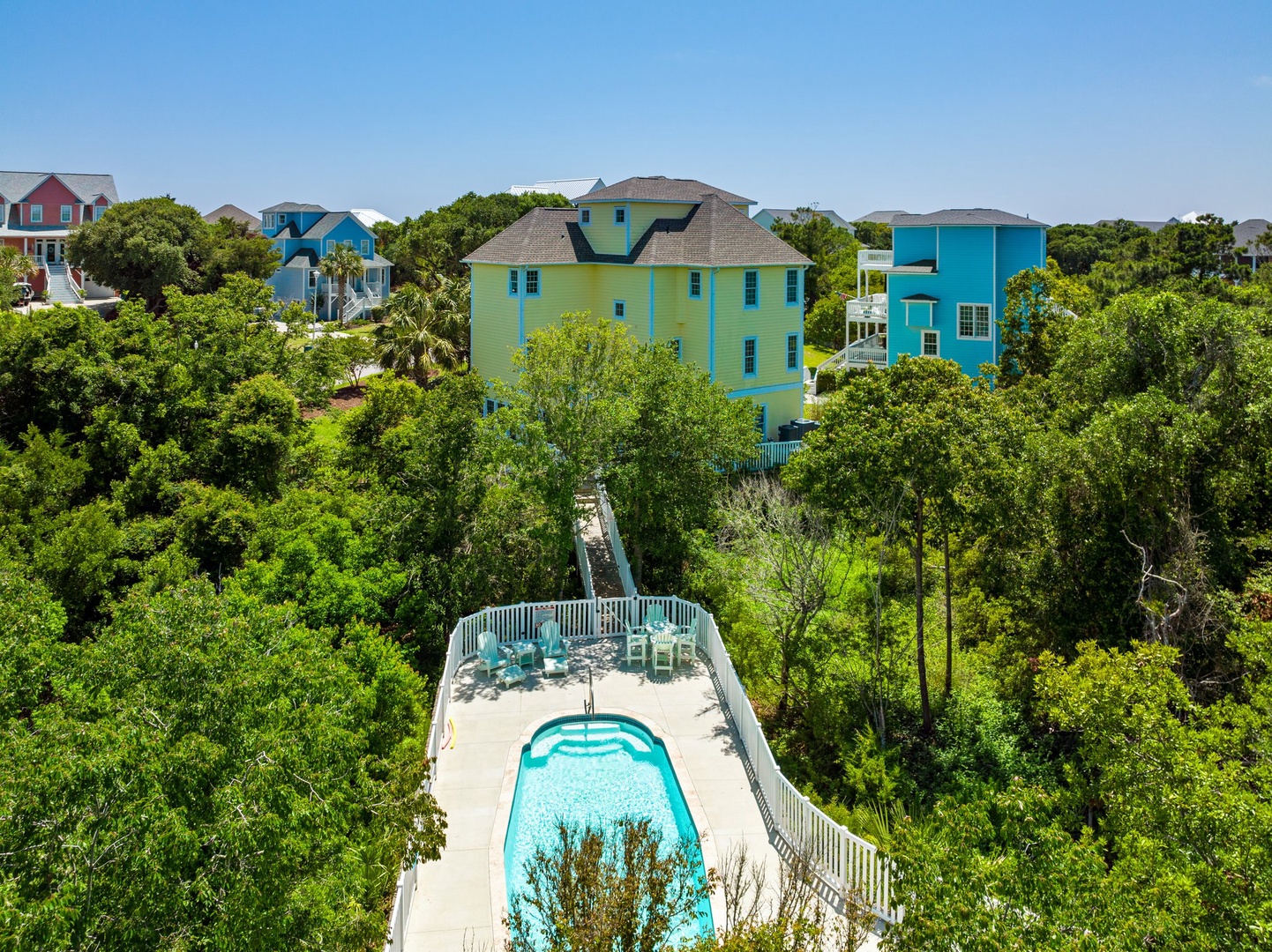 Birdseye View of House
