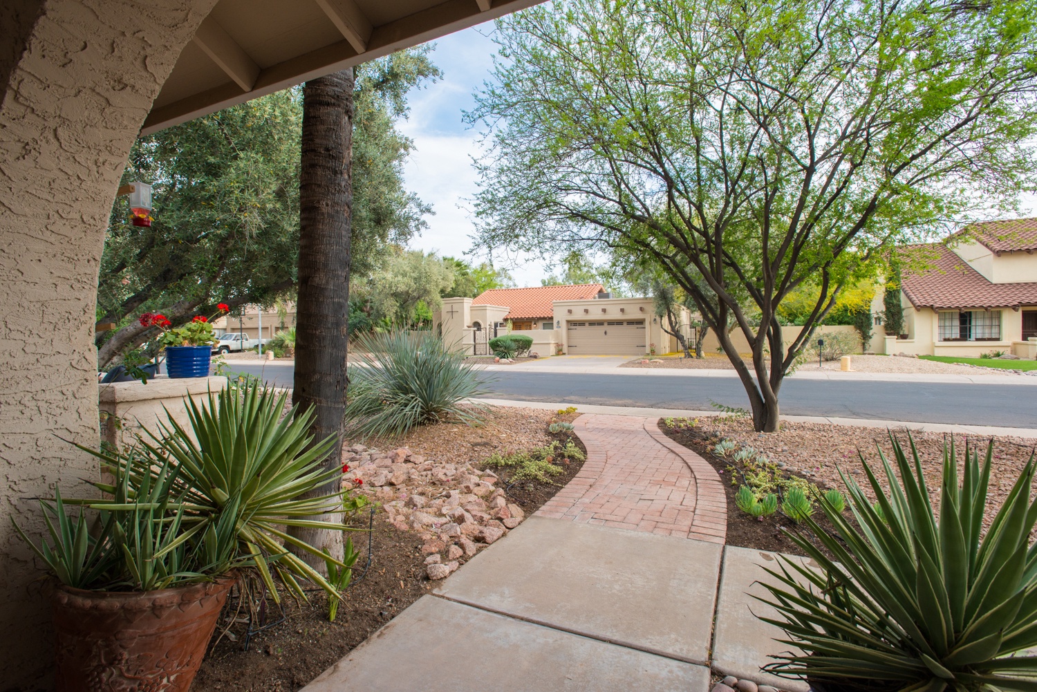 Front walkway