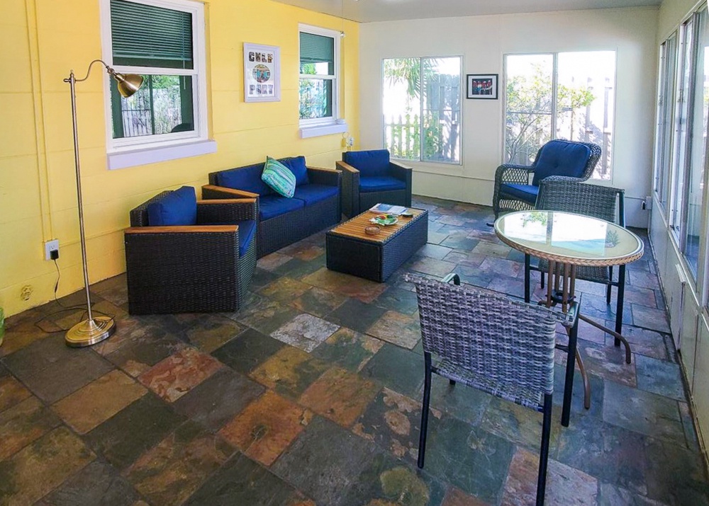 Peaceful March 2022 Sunroom