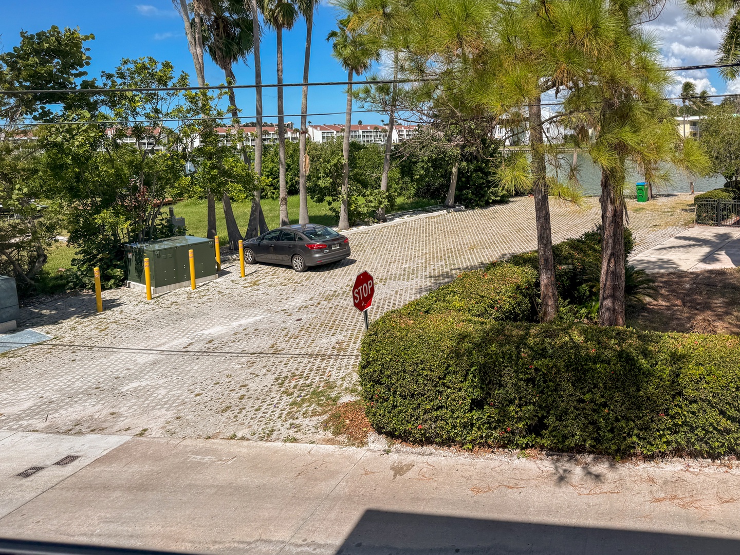 View from 2nd floor living room
