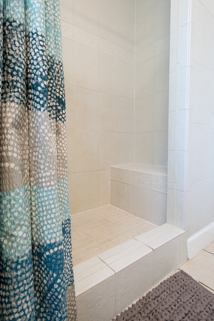 Shower in front bathroom