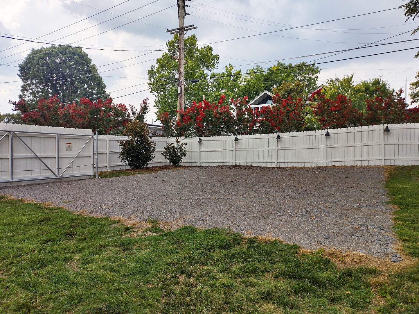 6 Secure Gated Parking