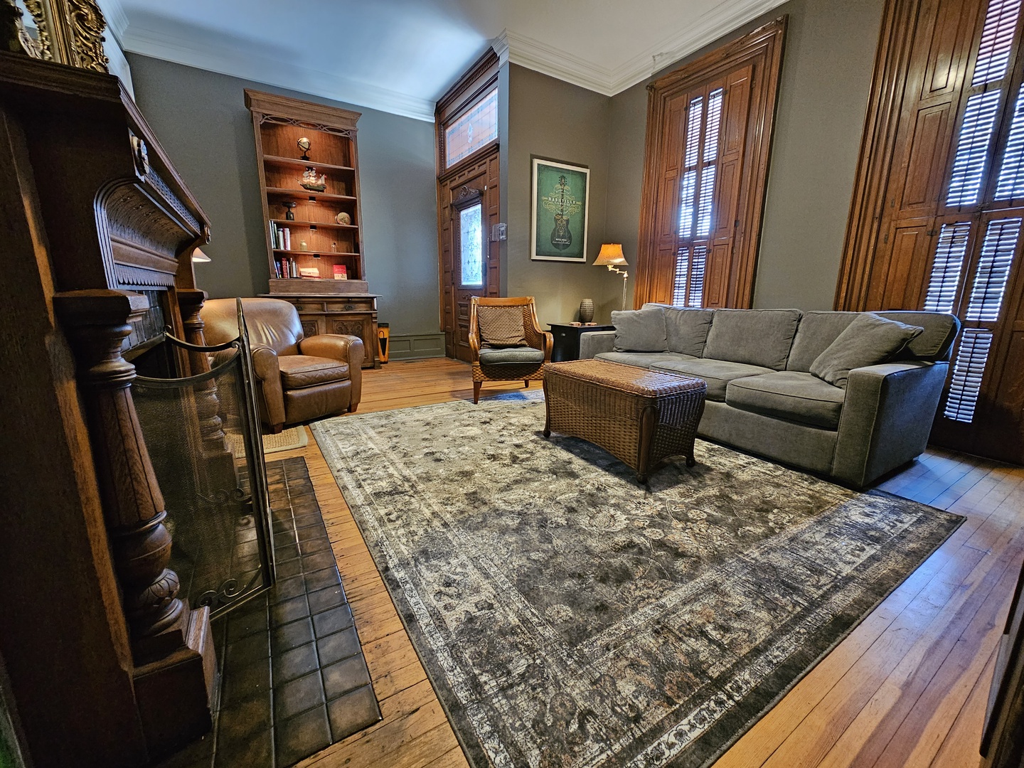 Market Street House - Living Room