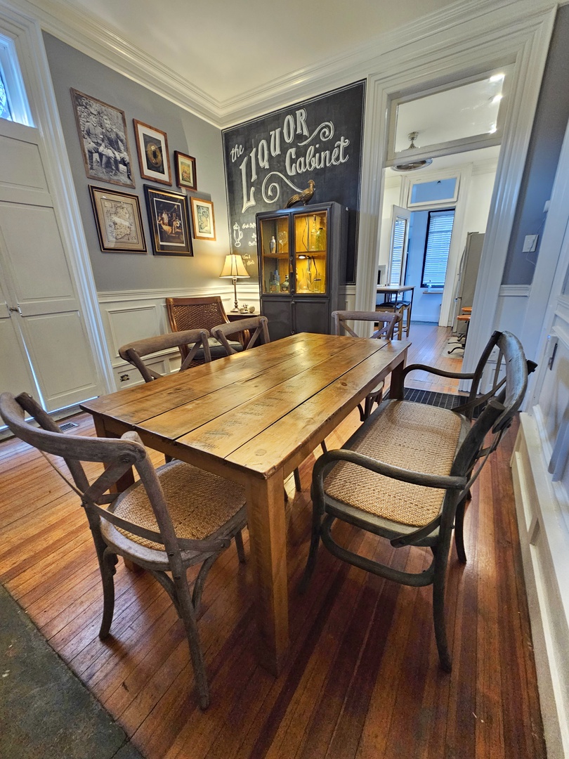 Market Street House - dining room