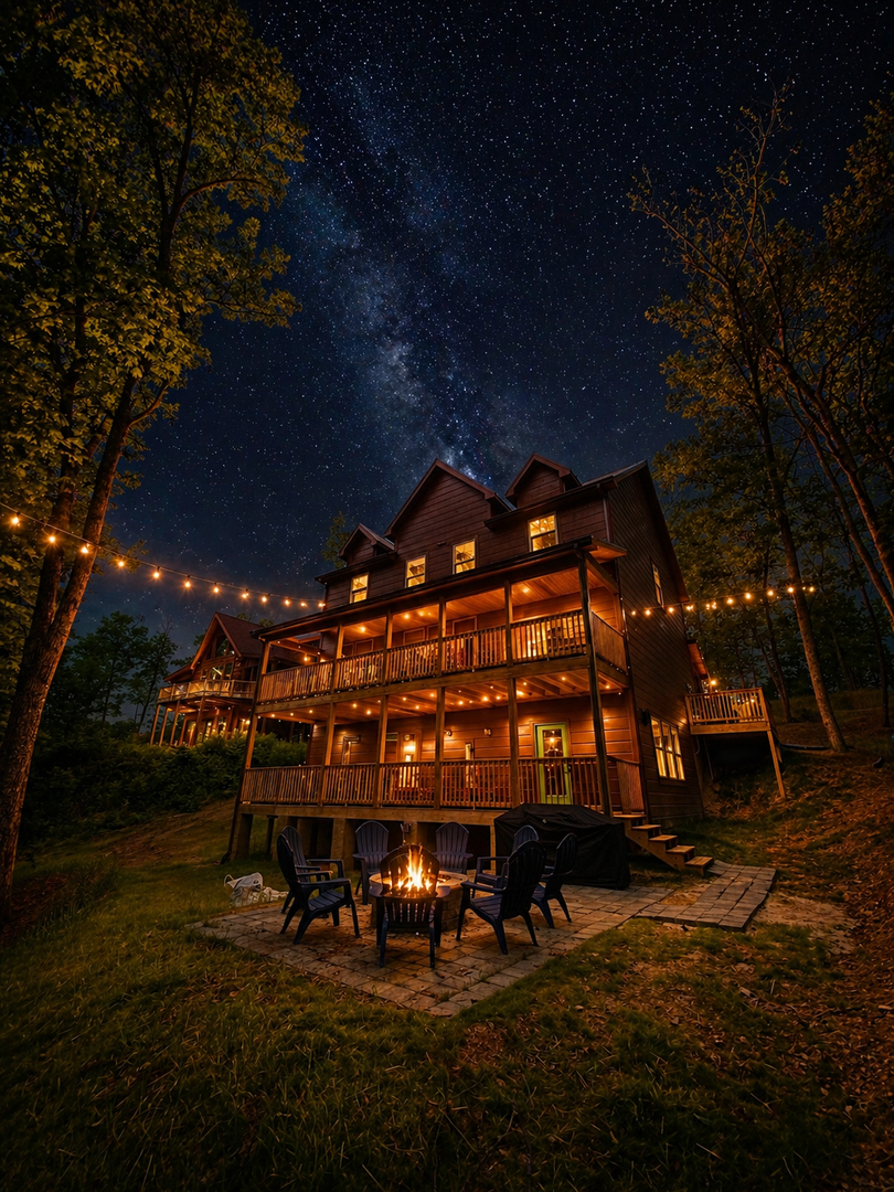 Outdoor Seating Area with Firepit