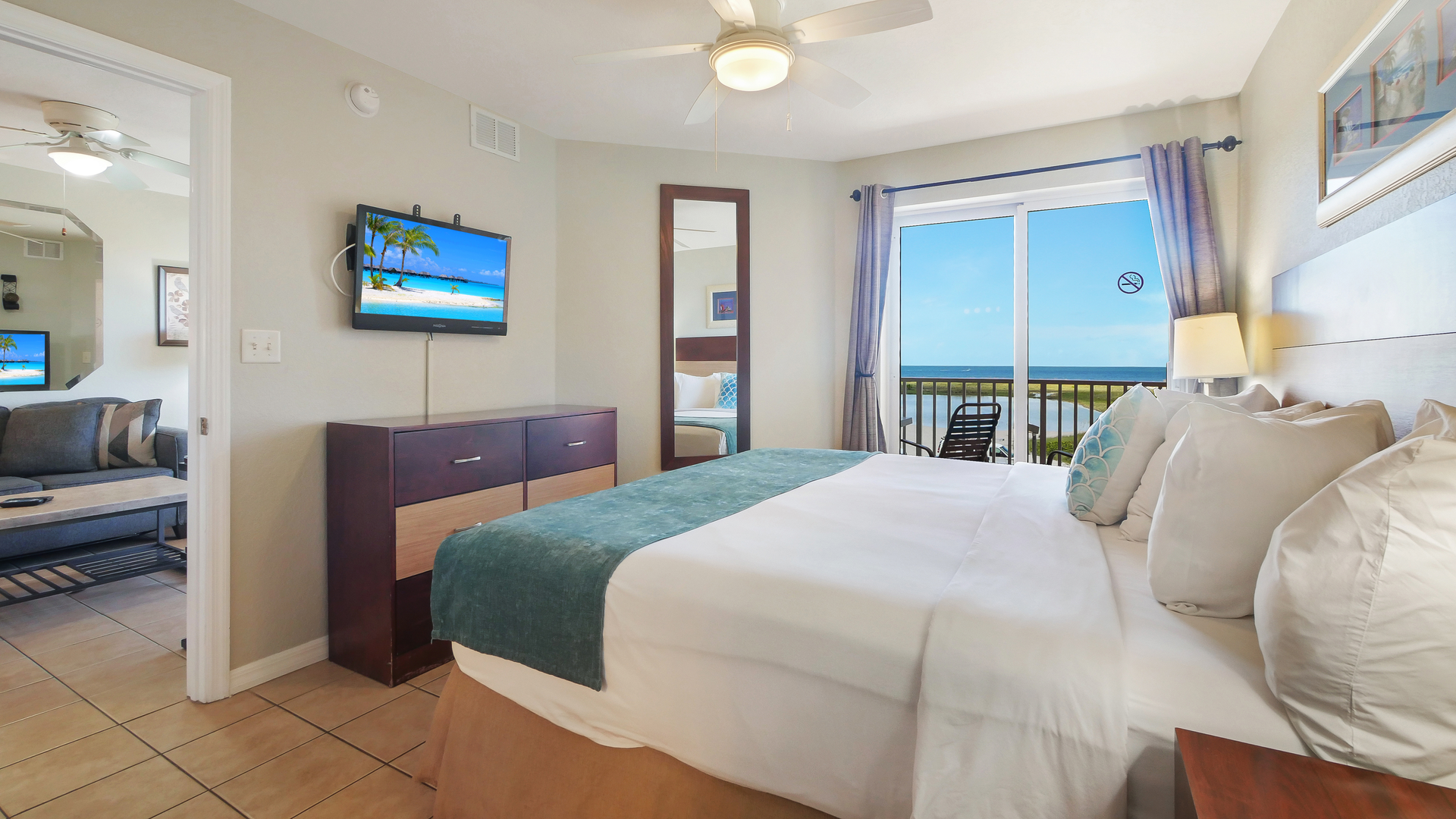 Surf Beach Room 305 Master Bedroom