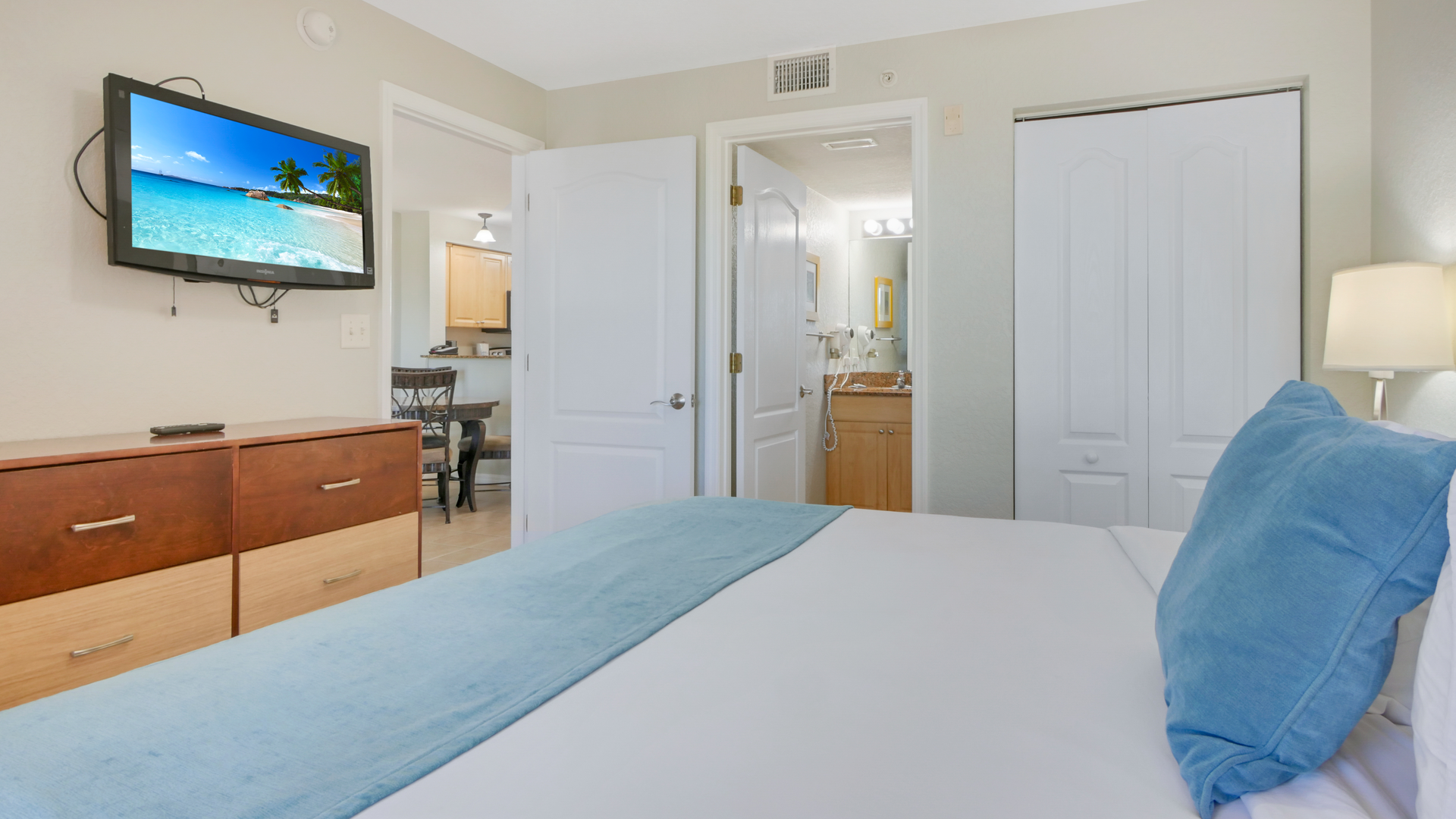 Surf Beach Room 202 Master Bedroom (2)