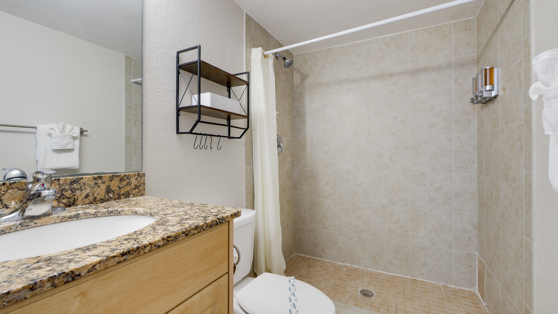 Surf Beach Room 401 Master Bathroom