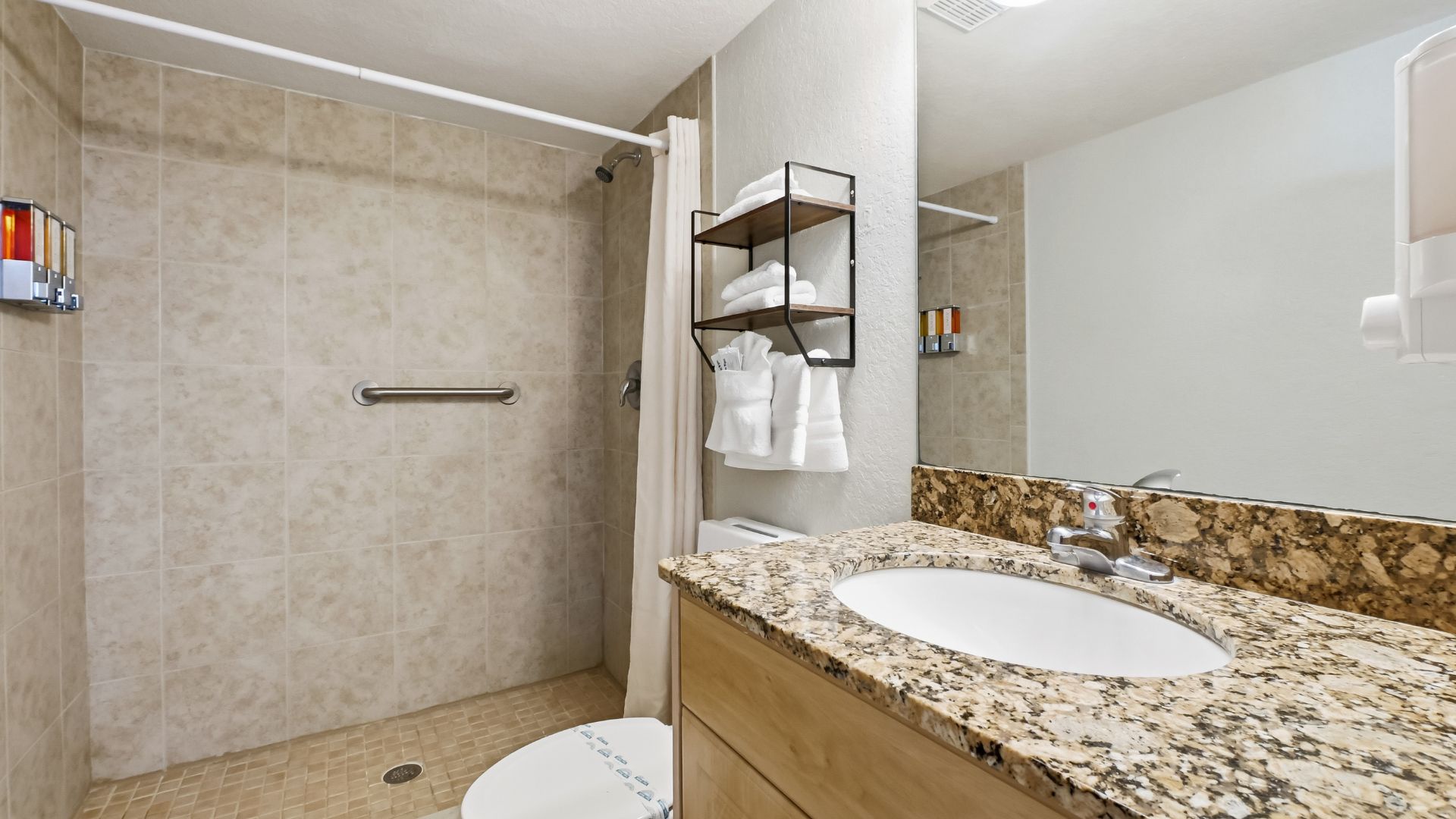 Surf Beach Room 406 Guest Bathroom