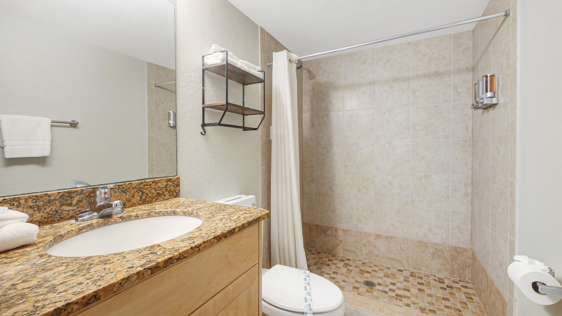 Surf Beach Room 305 Guest Bathroom