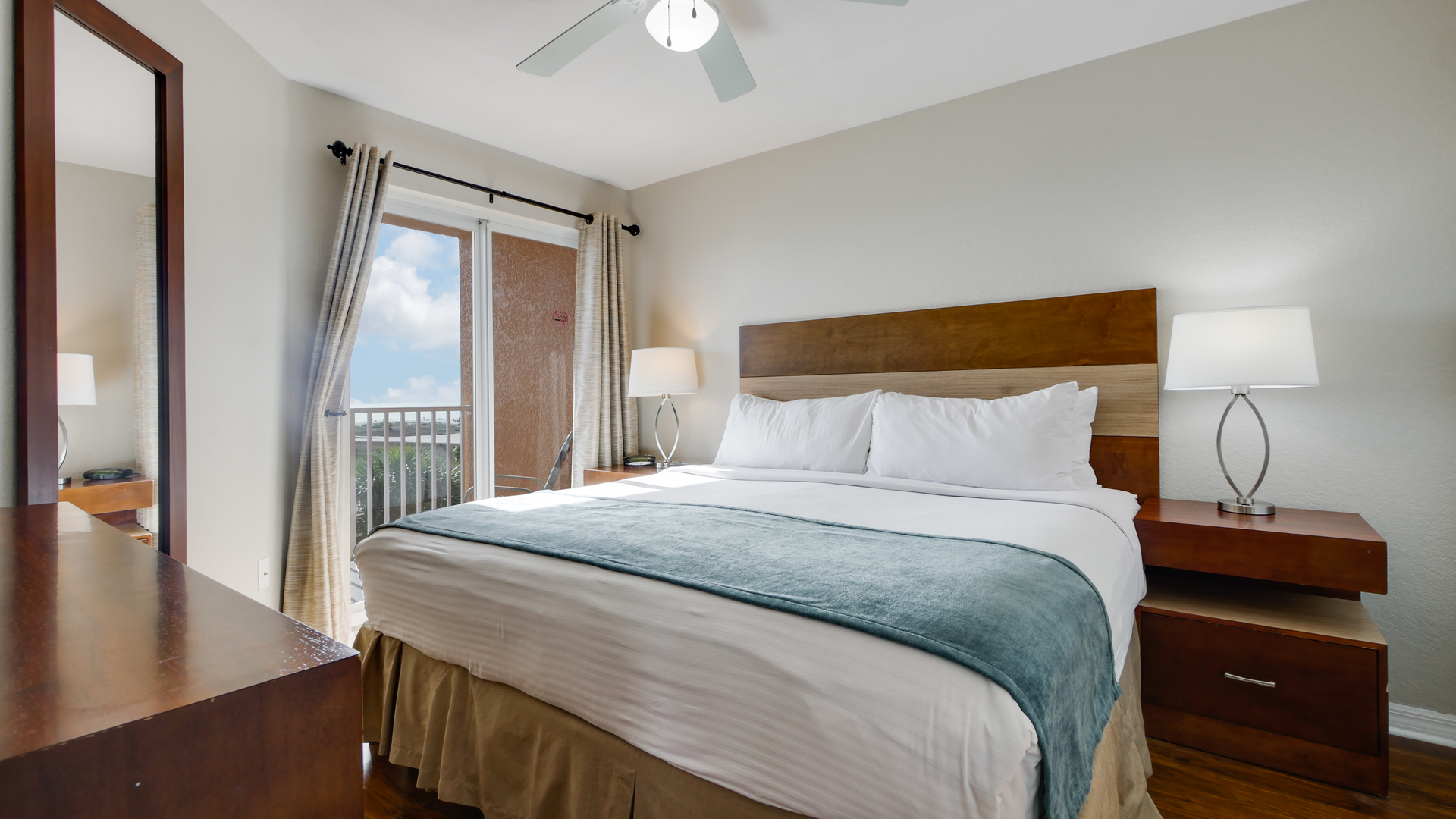 Surf Beach Room 401 Master Bedroom