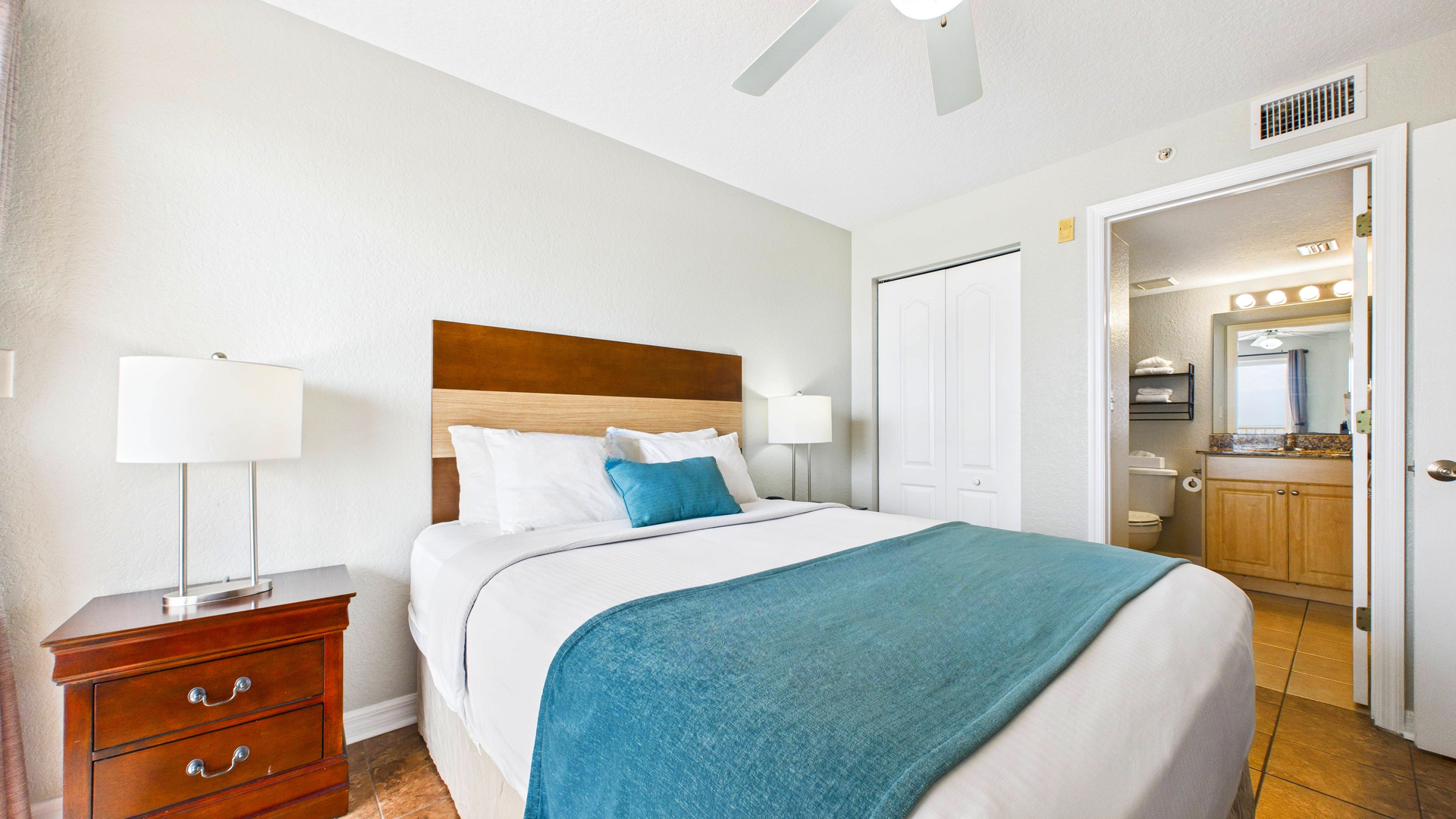 Surf Beach Room 503 Master Bedroom