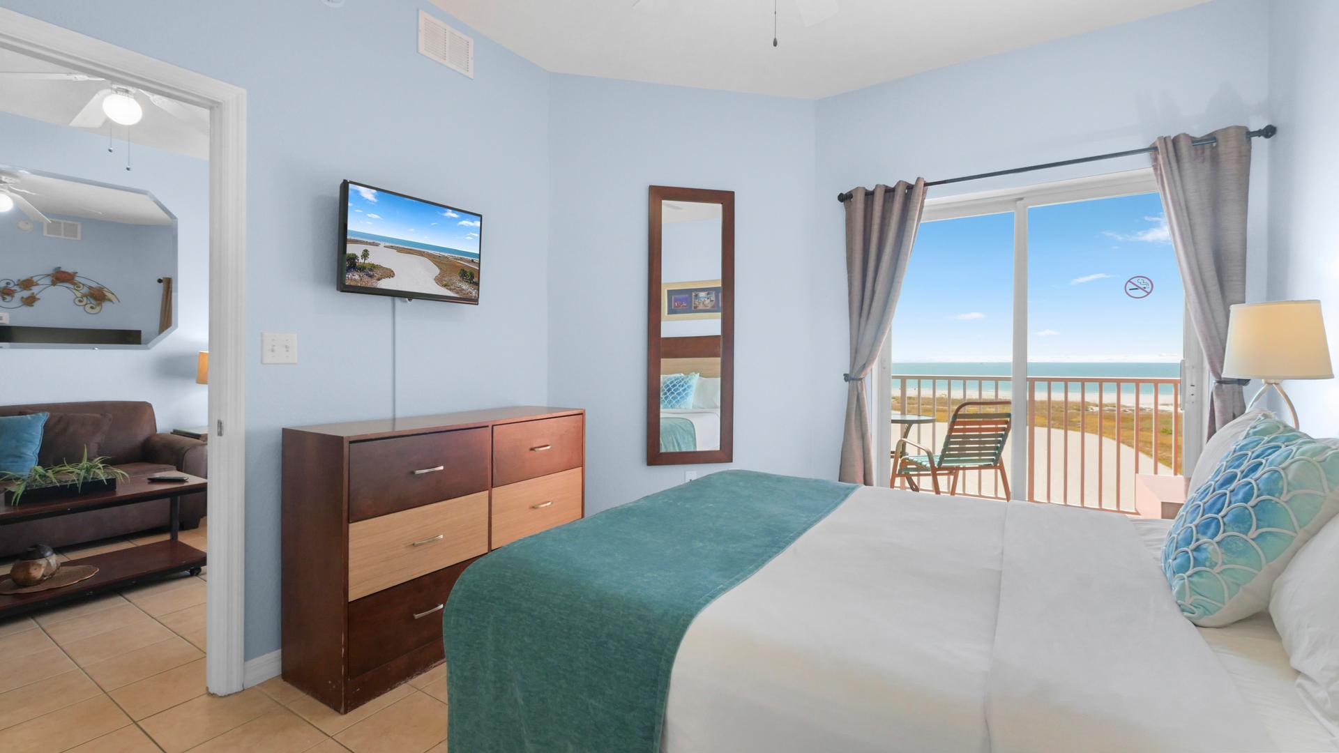 Surf Beach Room 603 Master Bedroom