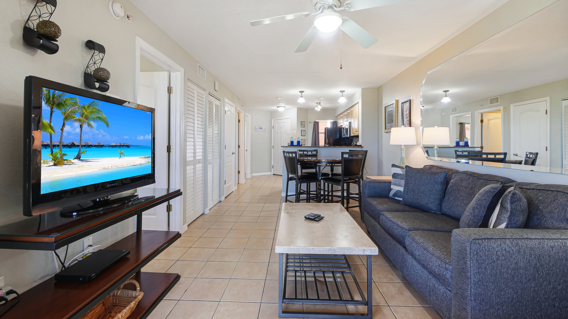 Surf Beach Room 305 View from Balcony Entrance