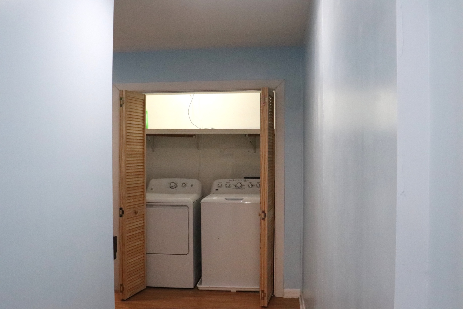 Your private laundry closet with full-size washer and dryer makes packing light a breeze, so you can spend more time exploring and less time worrying about clothes.