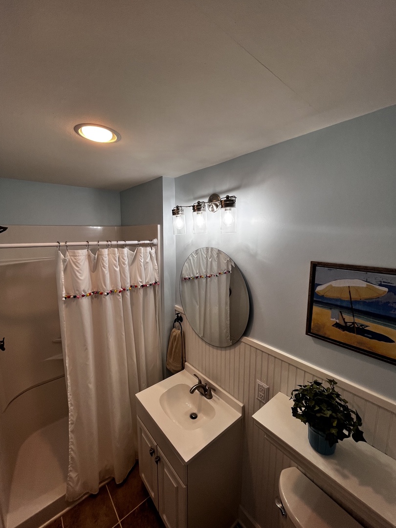 Settle into your cozy bedroom with crisp linens, modern lighting, and thoughtful touches that make you feel right at home.