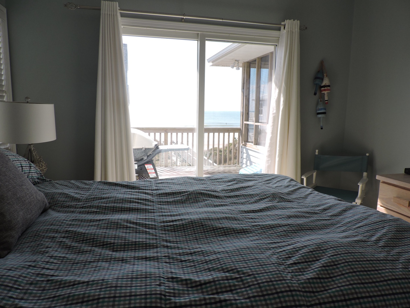 Wake up to stunning ocean views from your comfortable bed, with sliding doors opening to your private balcony for morning coffee and sea breezes.