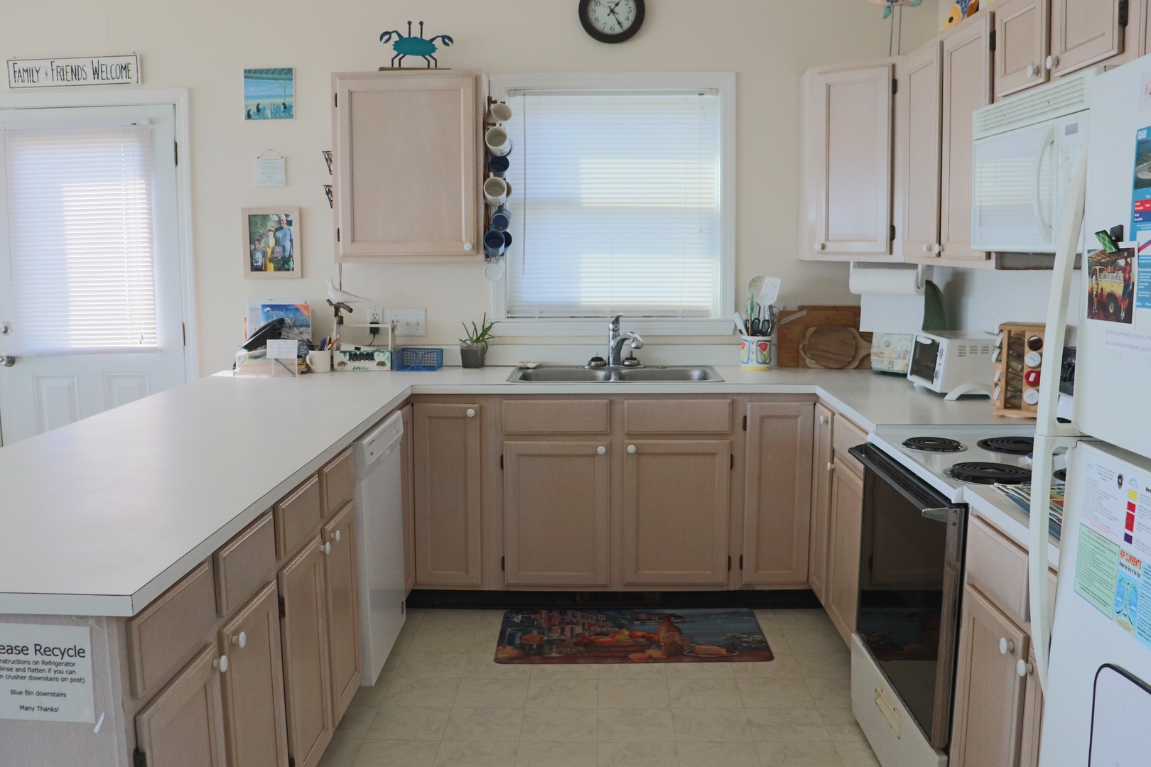 Your fully equipped kitchen awaits with everything you need to create memorable meals, from morning coffee to family dinners.