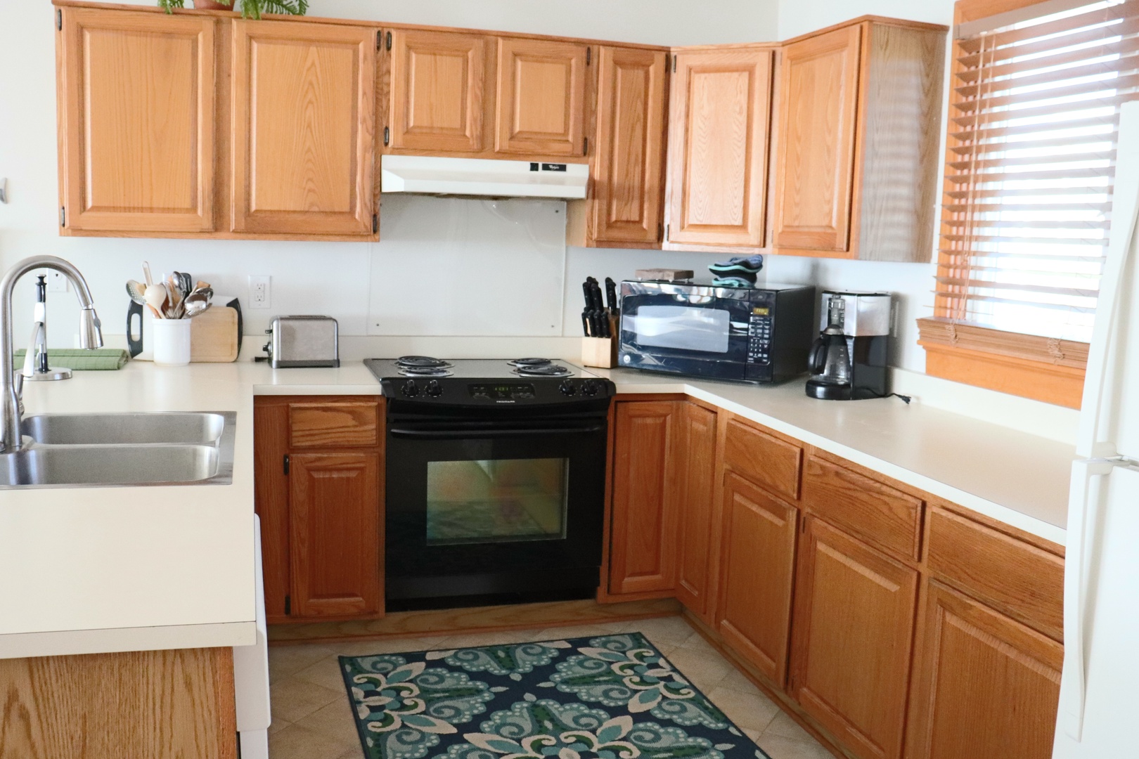 Your fully equipped kitchen awaits with everything you need to prepare delicious meals during your stay.