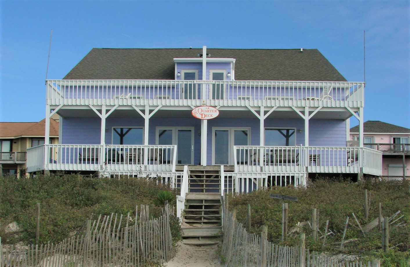 Quarter Deck East and West Exterior