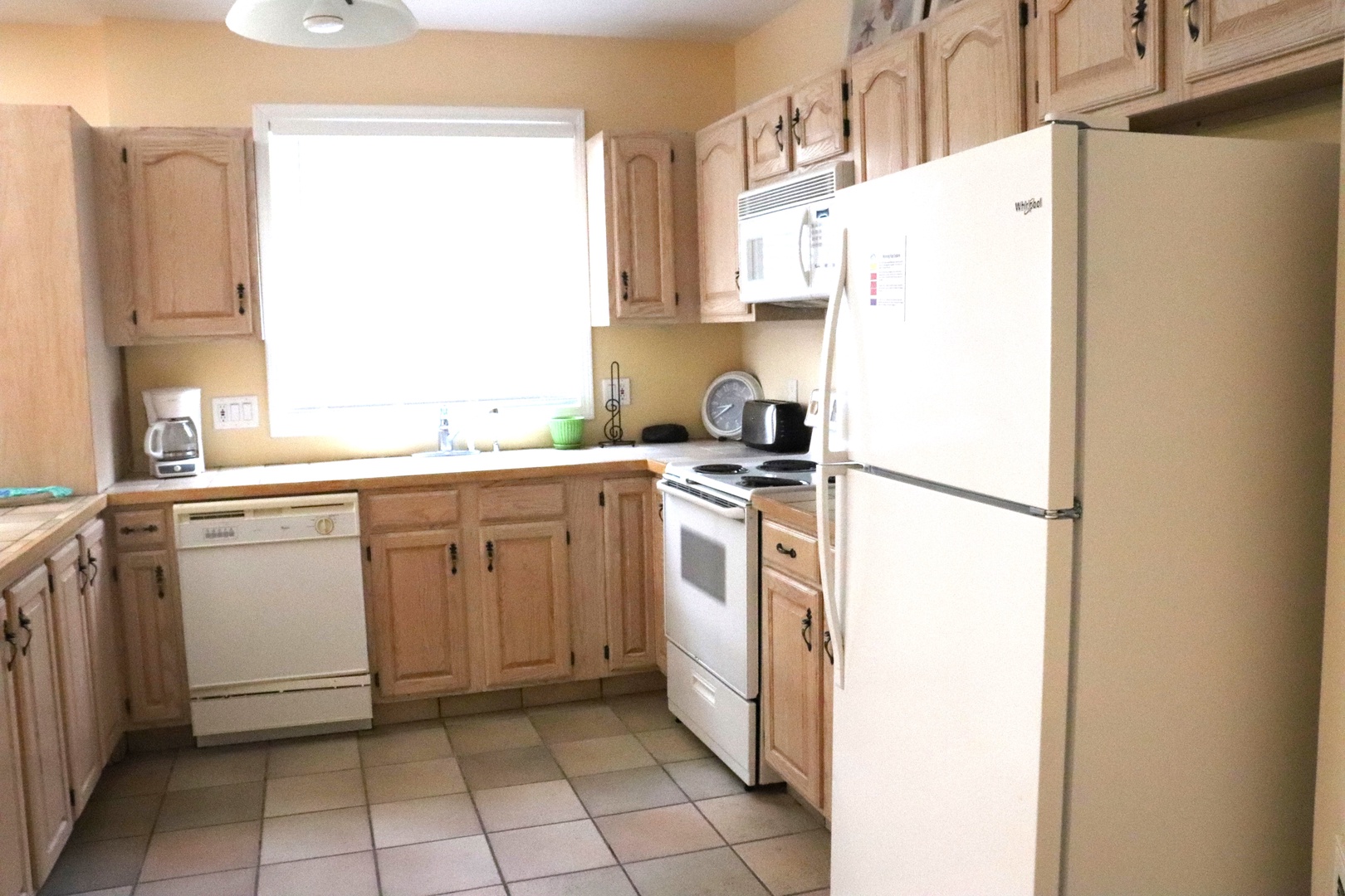 Your fully equipped kitchen features everything you need to prepare meals during your stay.