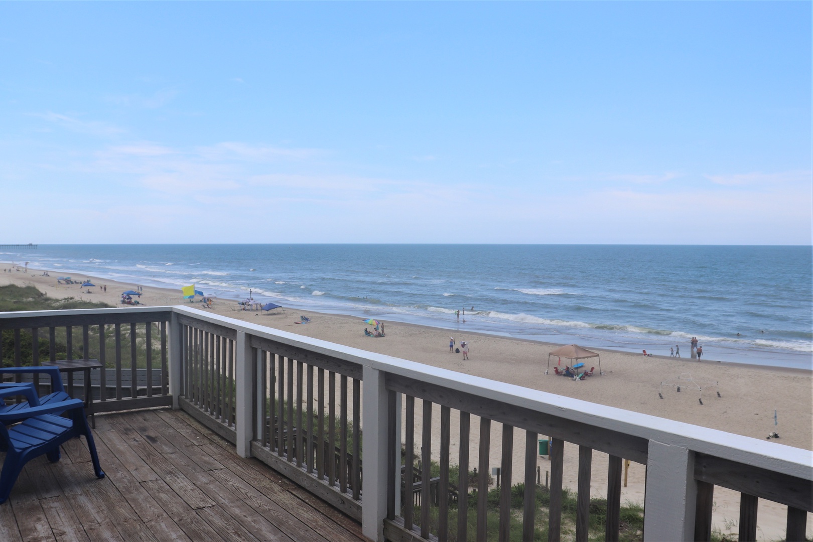 Step onto your private deck and breathe in the salty ocean air as endless waves roll onto the pristine beach below.