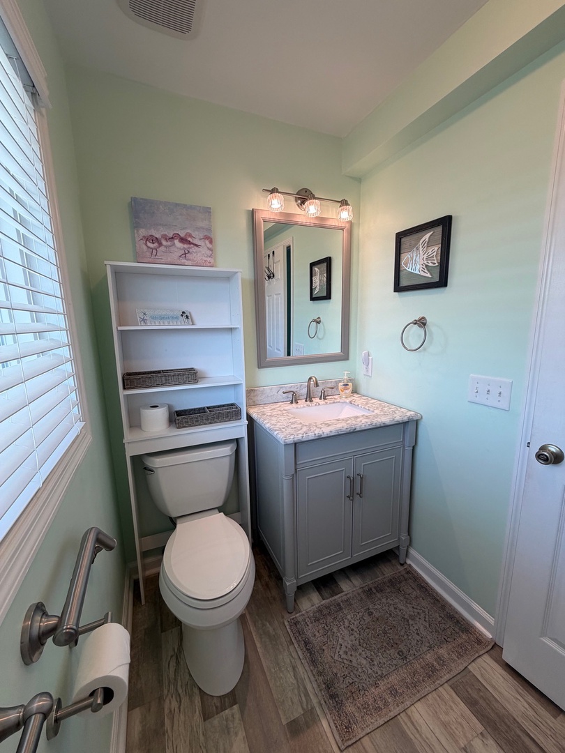Step into your beautifully appointed bathroom with elegant vanity, spacious storage, and thoughtful touches that make your morning routine feel luxurious.