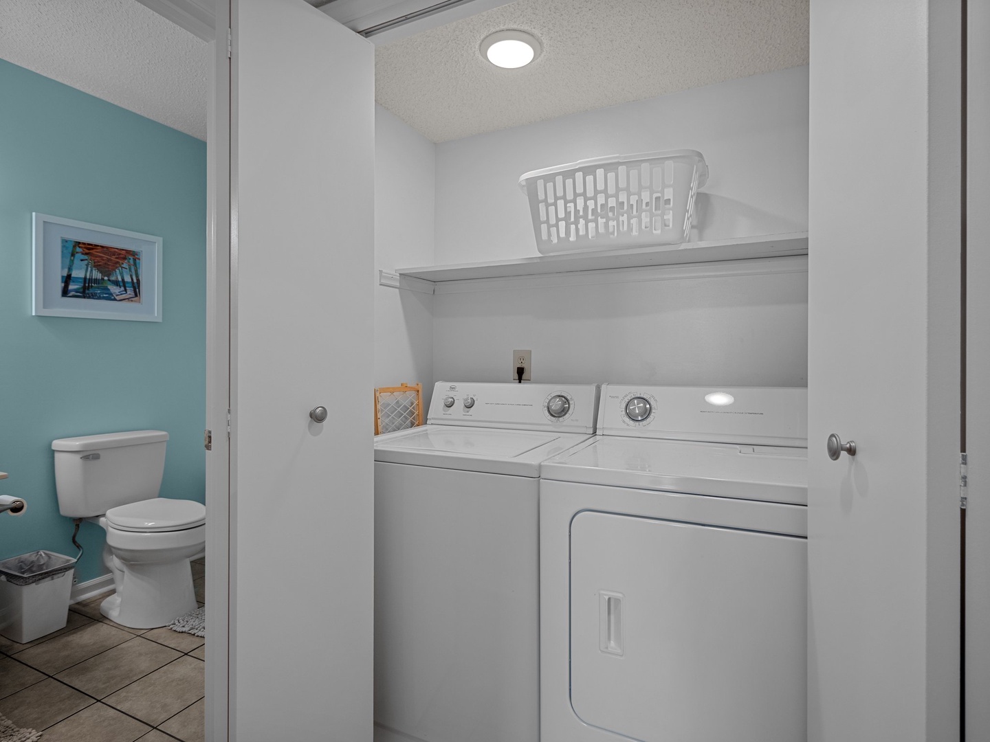 Your in-unit laundry makes packing light a breeze—fresh clothes whenever you need them during your stay.