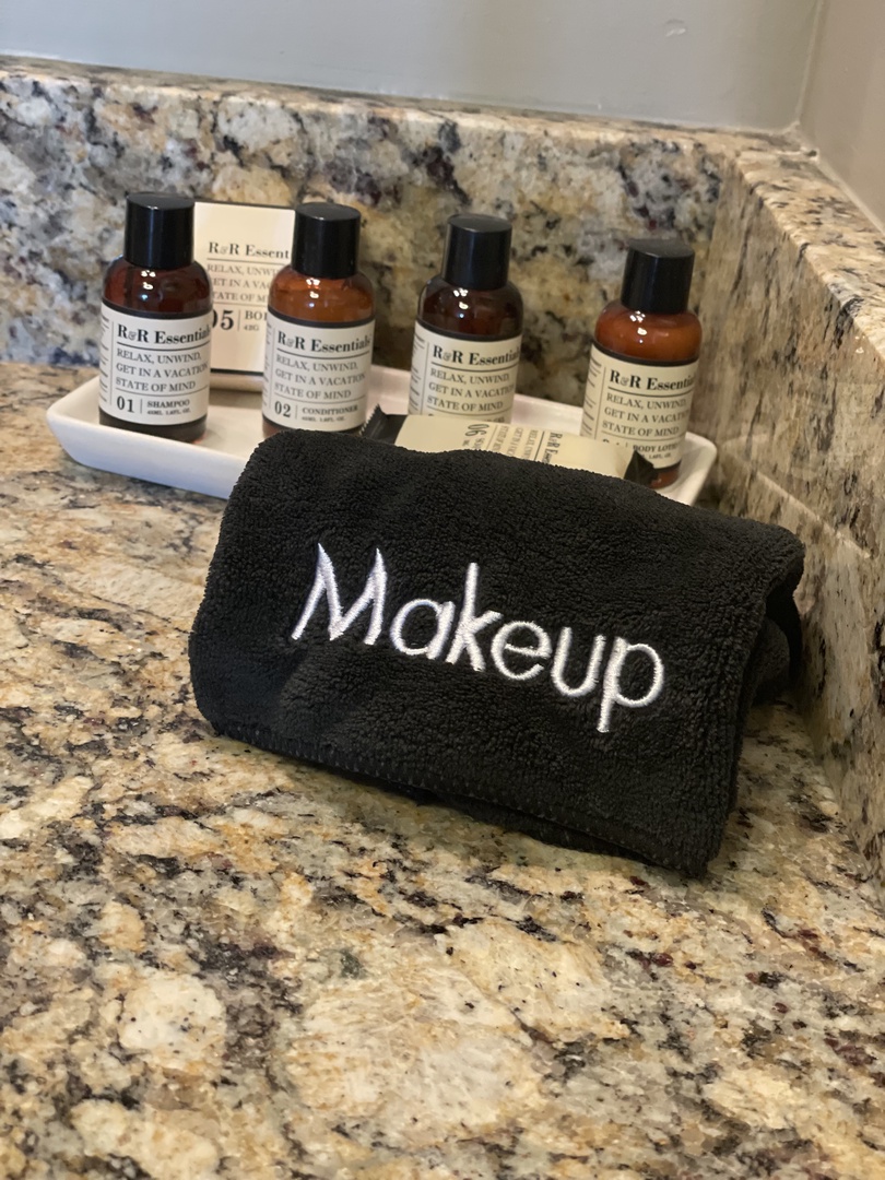 Pamper yourself with premium spa-quality toiletries and a plush makeup bag—your daily routine just got a luxurious upgrade.
