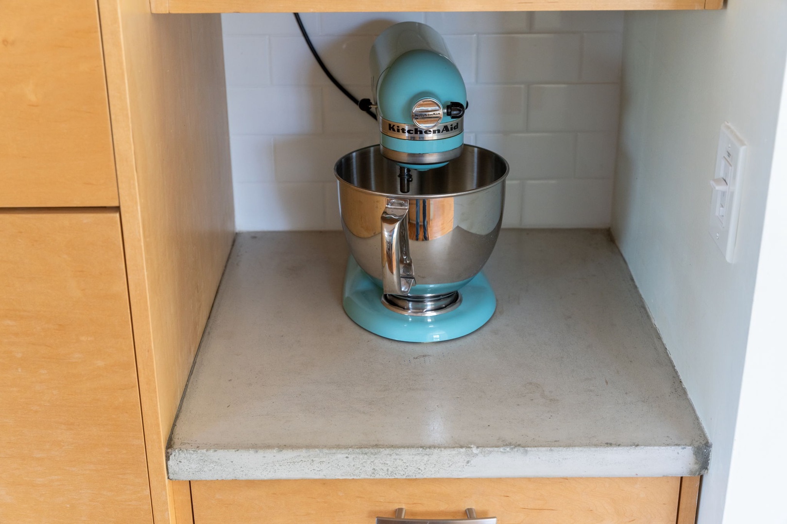 Whip up your favorite treats with this professional-grade KitchenAid mixer, ready for all your culinary adventures.