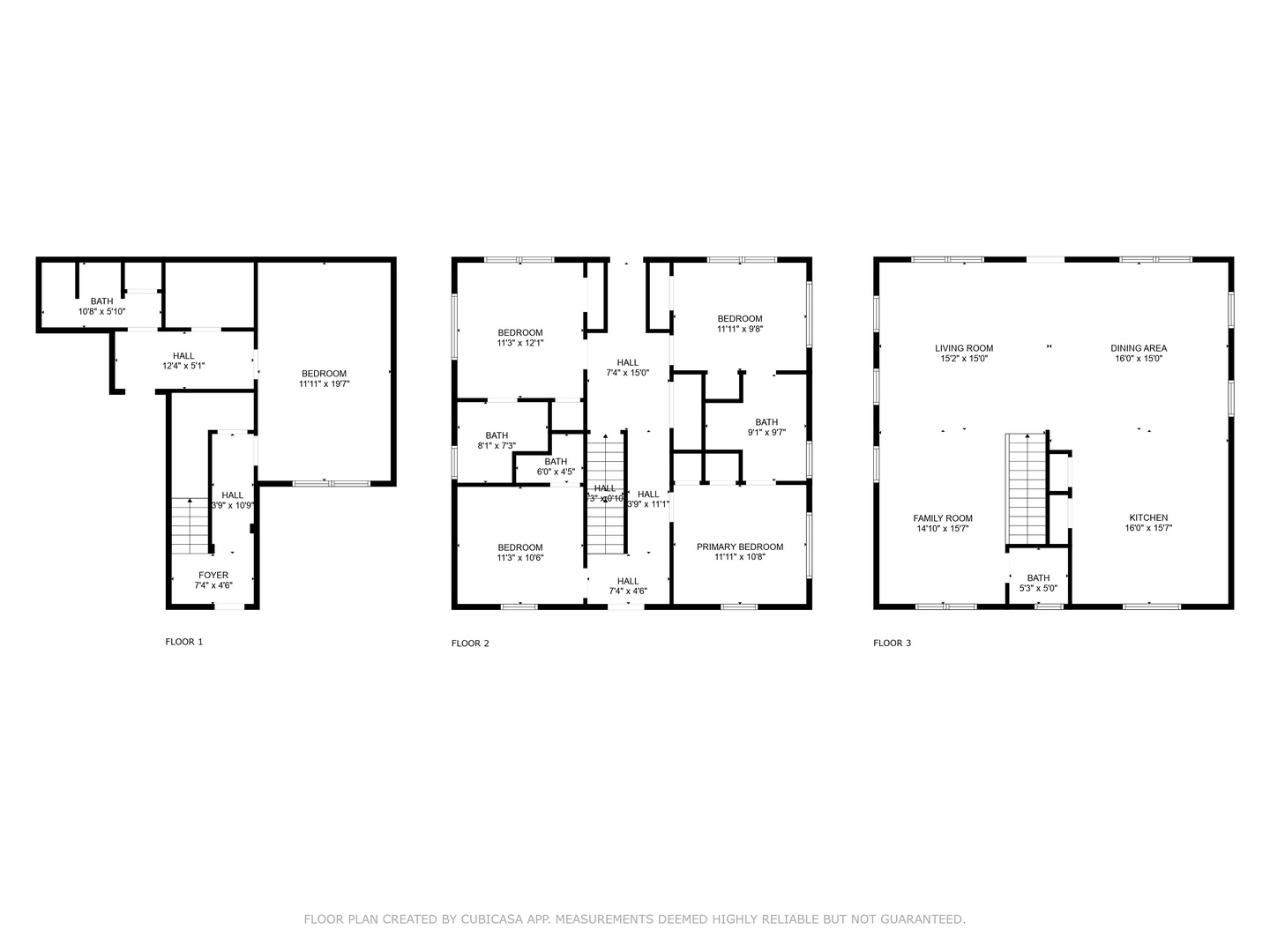 Three-level floor plan showcasing spacious bedrooms, multiple baths, a gourmet kitchen, and generous living areas—designed for your comfort and relaxation.