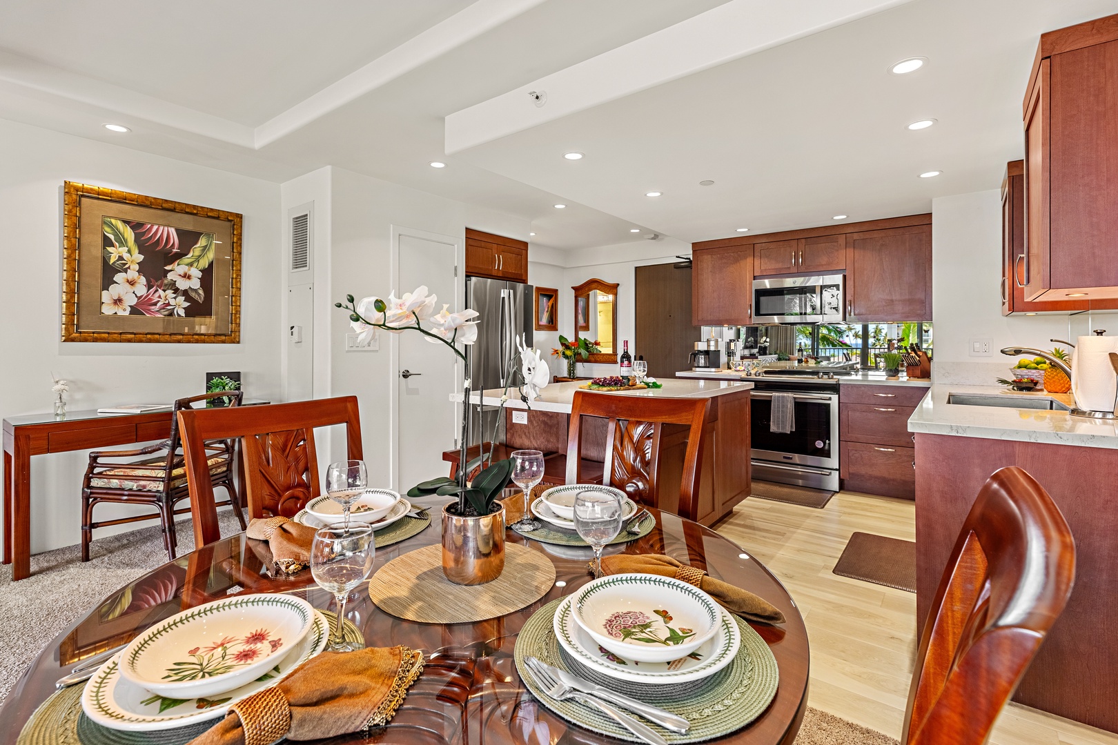 Gather, dine, and savor the moment. A welcoming dining area perfect for shared meals, morning coffee, and memories made in paradise