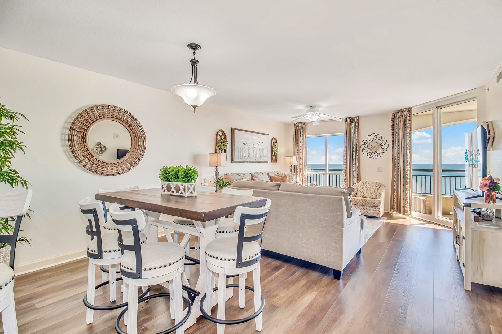 Dining Room & Living Room