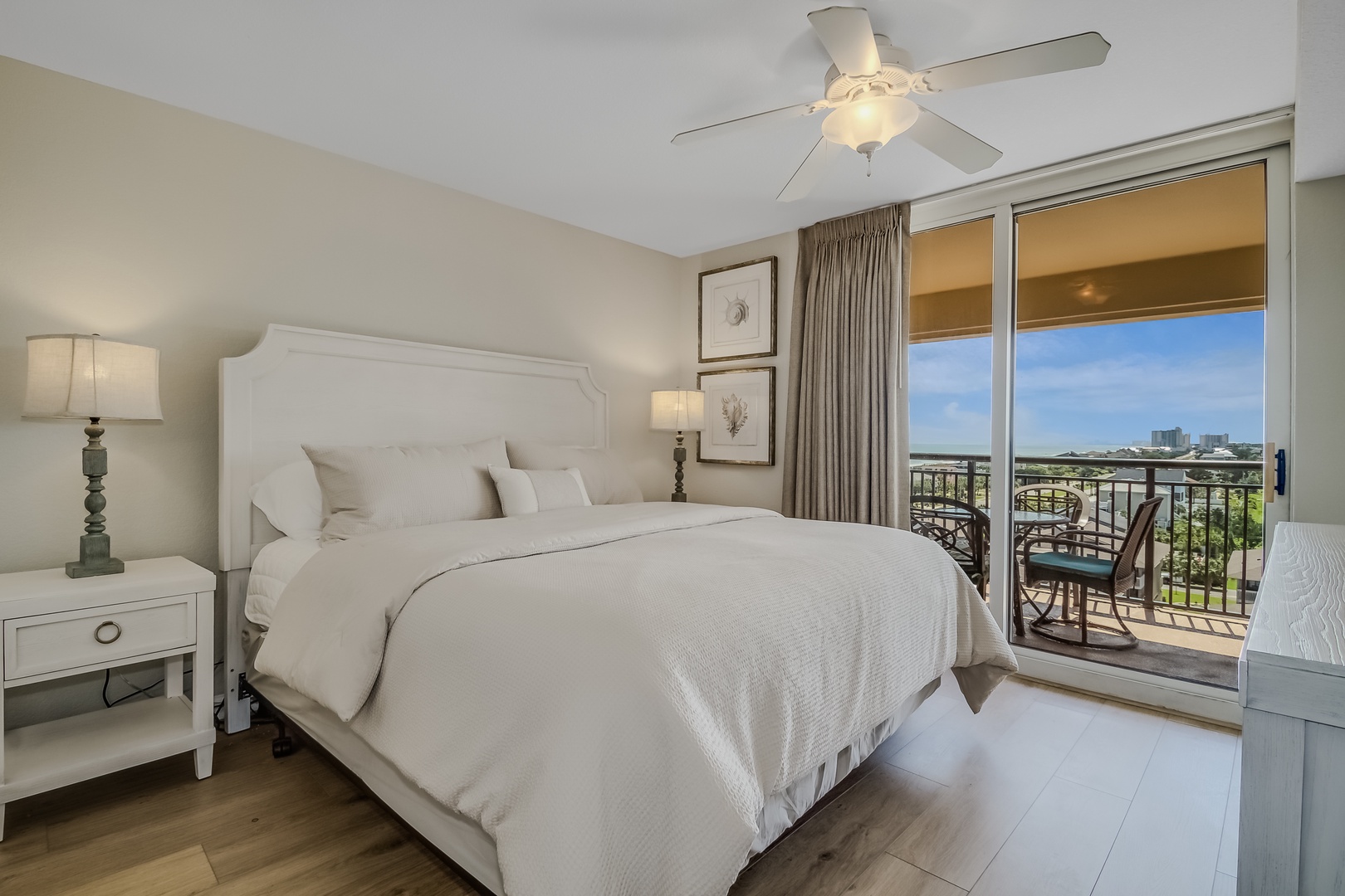 Primary Bedroom with View