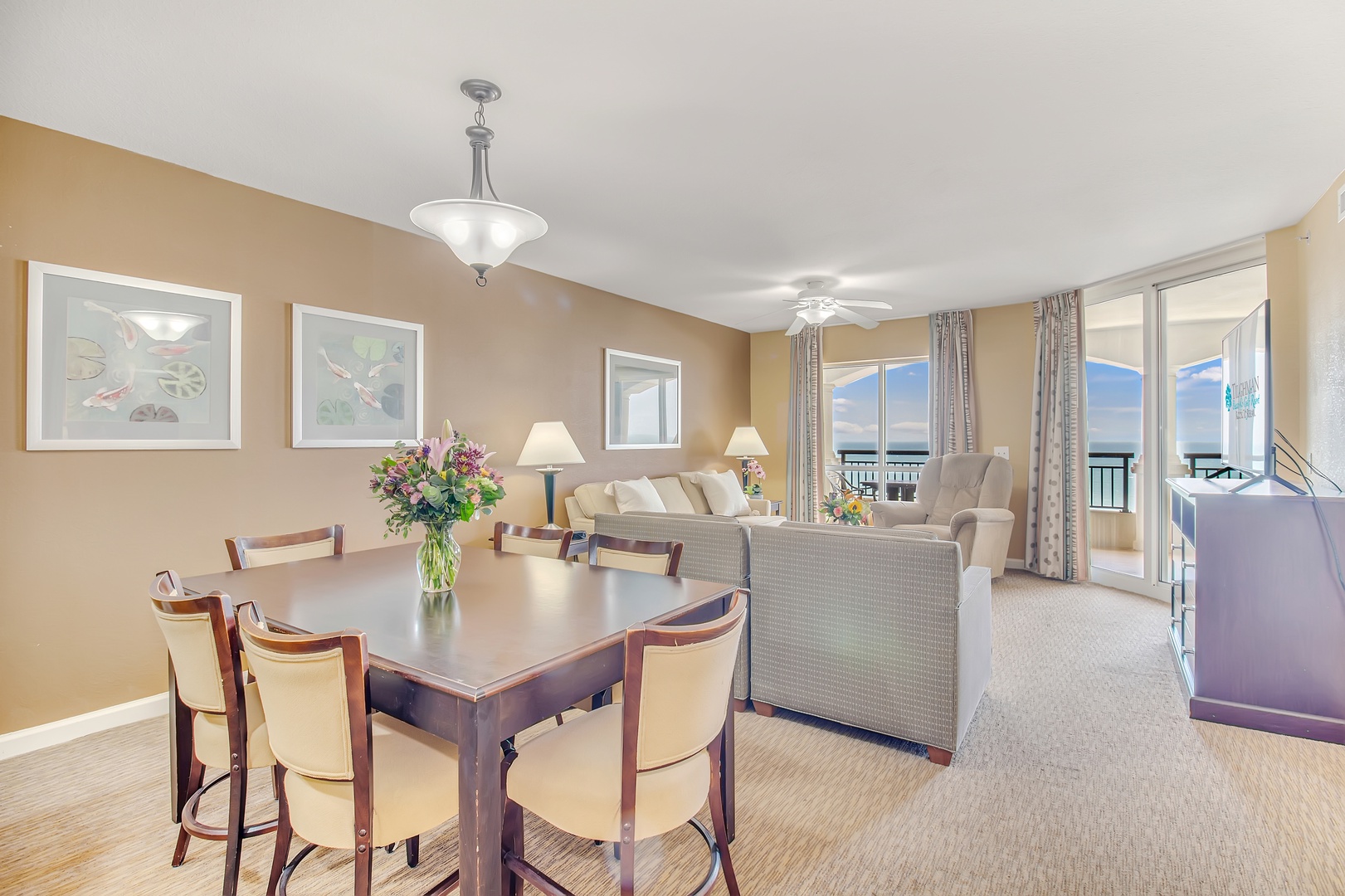 Dining & Living Area