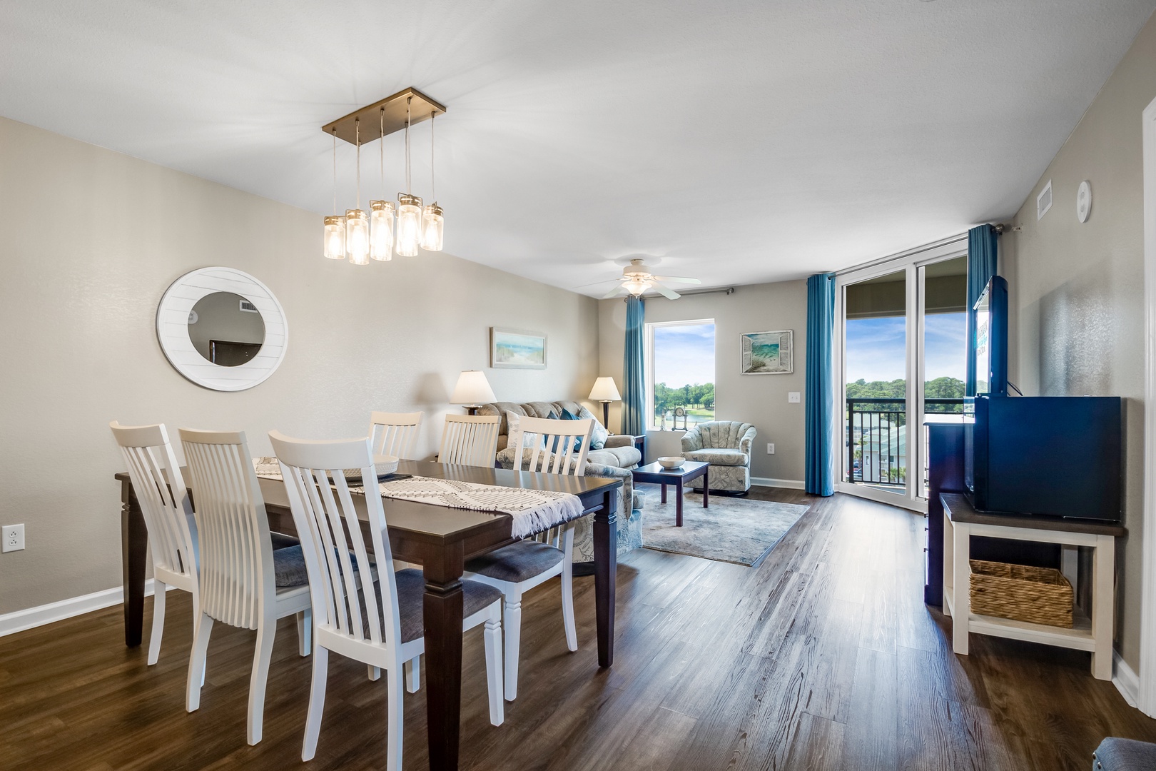 Dining and Living Area