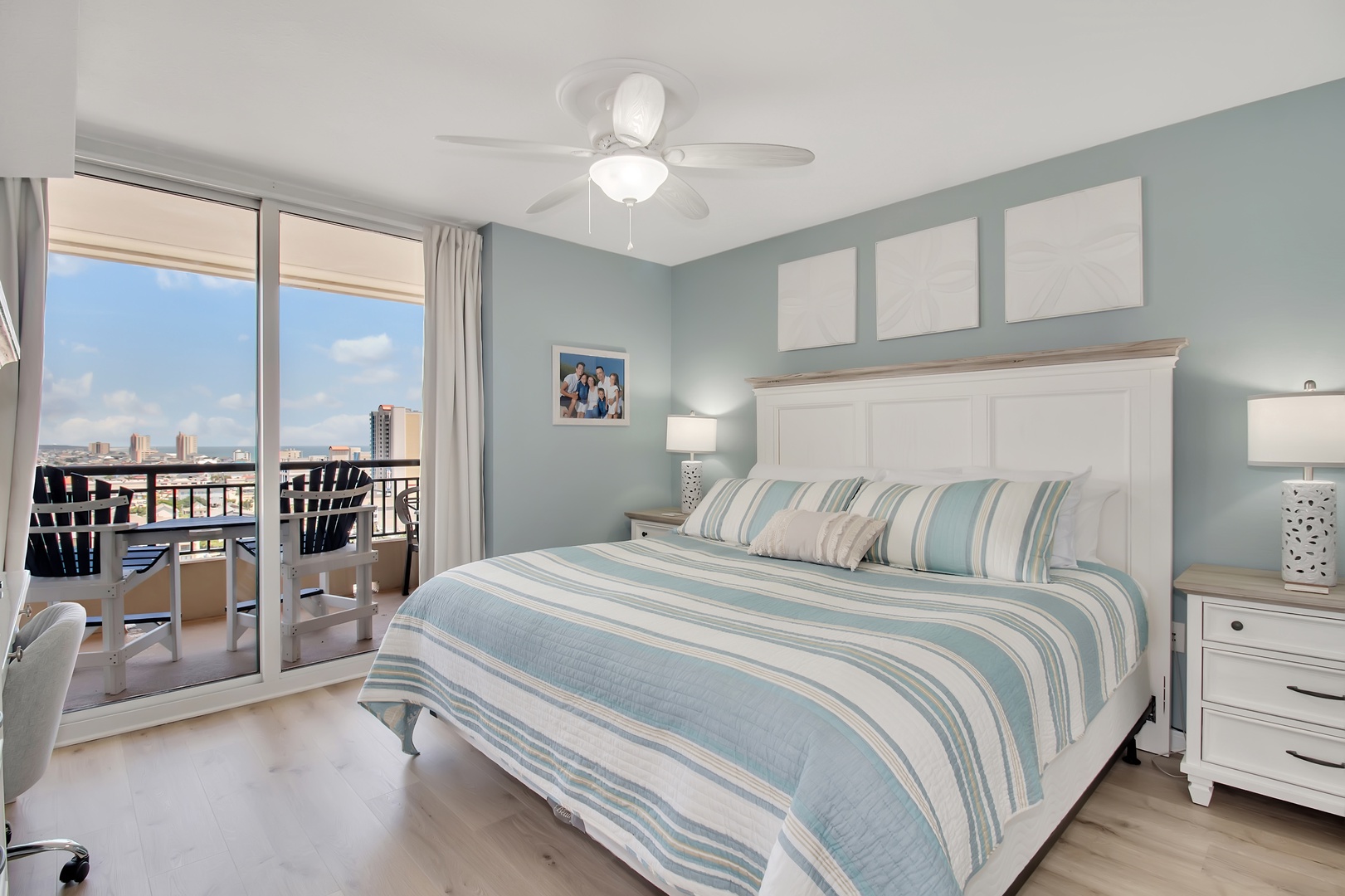 Primary Bedroom with View