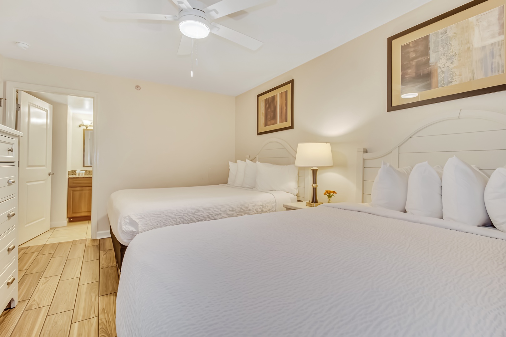 Double Queen with Full Bath