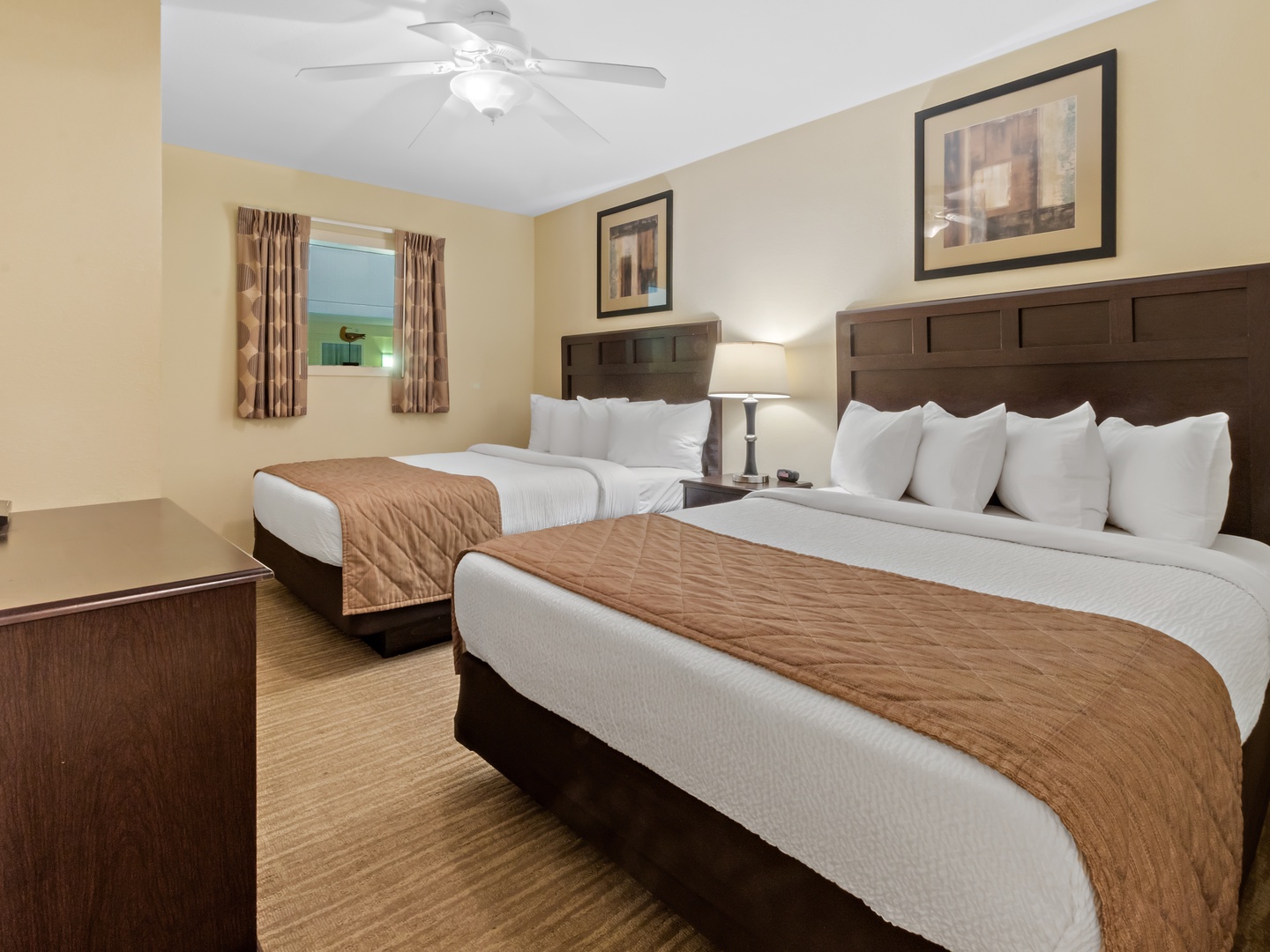 Double Queen Bedroom