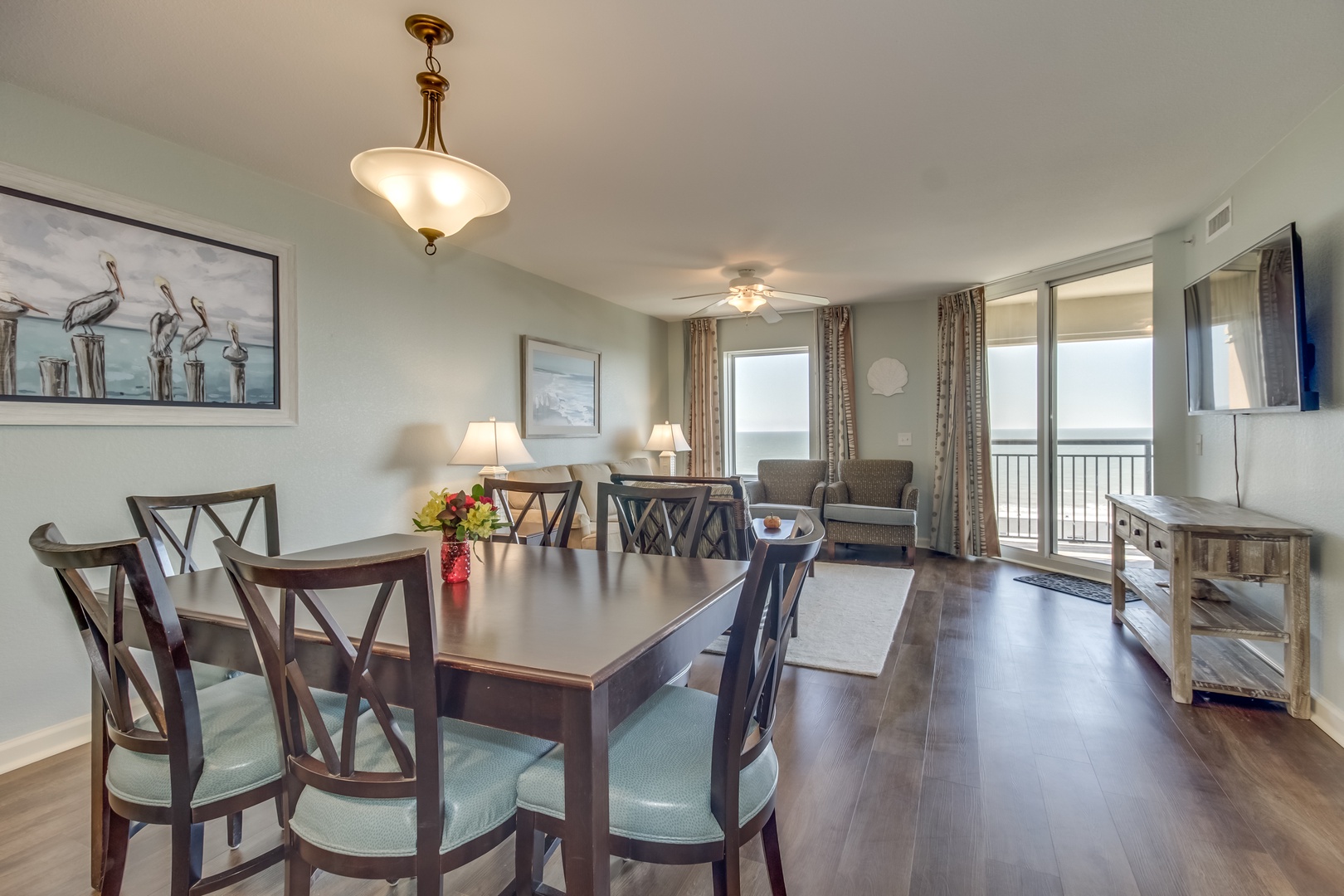 Dining and Living Area