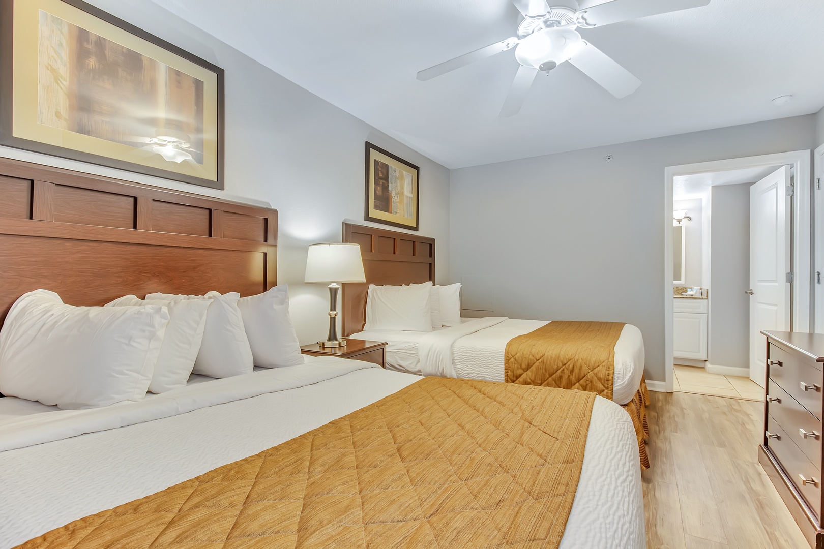 Double Queen Guest Bedroom