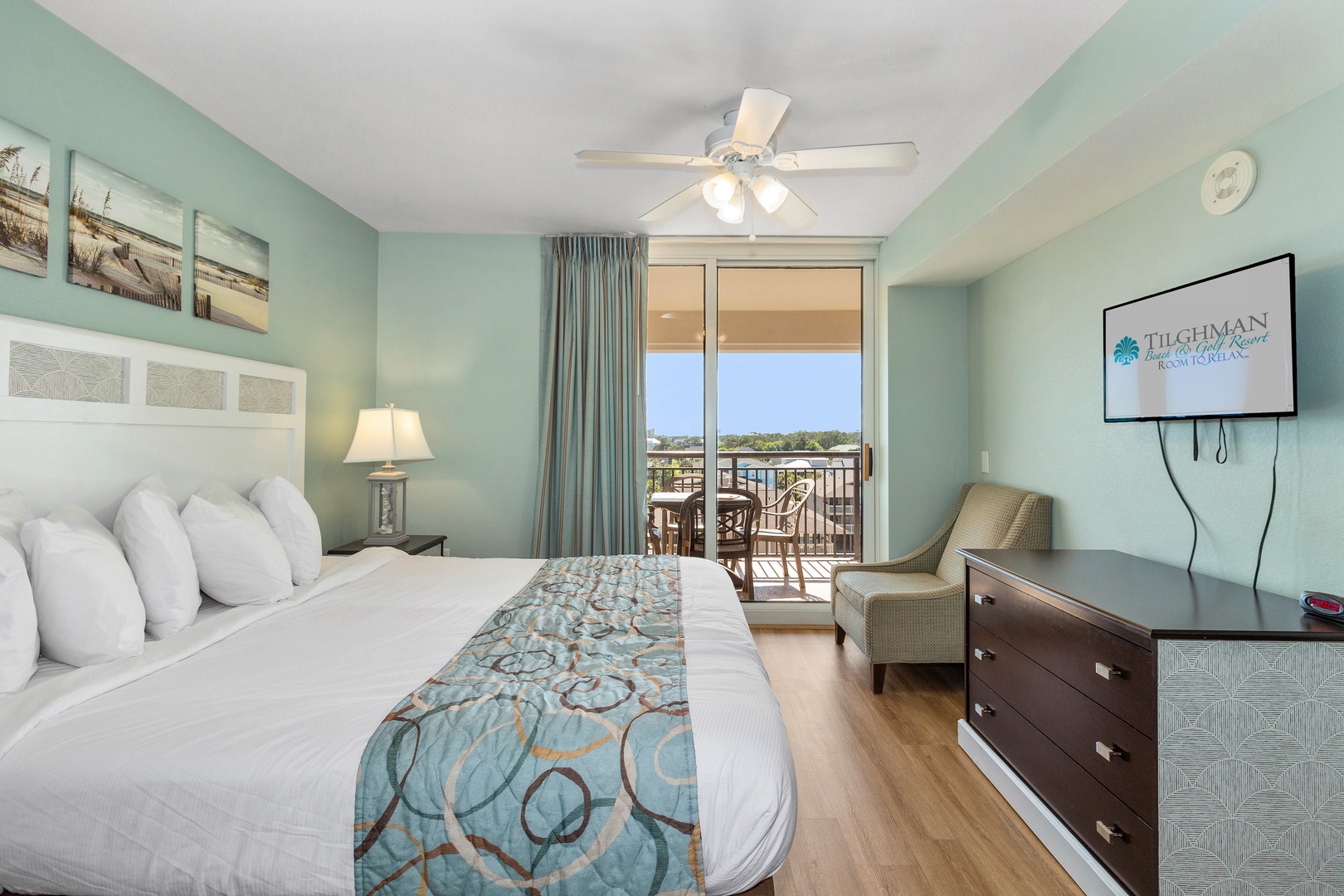 Primary Bedroom with View